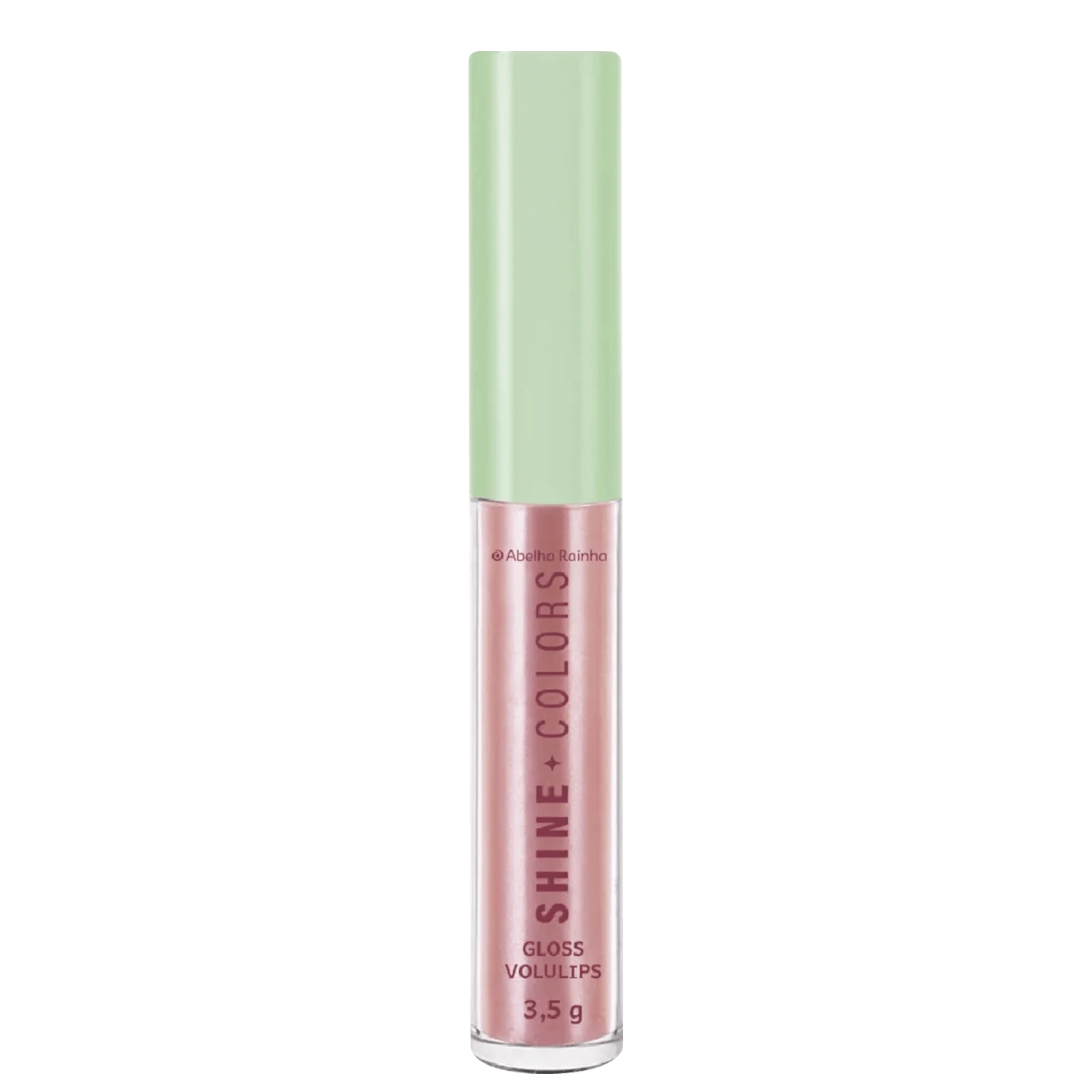 Batom Gloss Abelha Rainha Shine Colors Volulips Rosé 3,5g