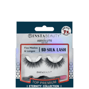 Cílios Postiços Absolute New York Instabeauty 5D Silk Lash Sapphire 210 Preto Cílios Postiços Absolute New York Instabeauty 5D Silk Lash Sapphire 210 Preto