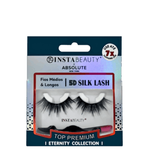 Cílios Postiços Absolute New York Instabeauty 5D Silk Sapphire 206 Cílios Postiços Absolute New York Instabeauty 5D Silk Sapphire 206