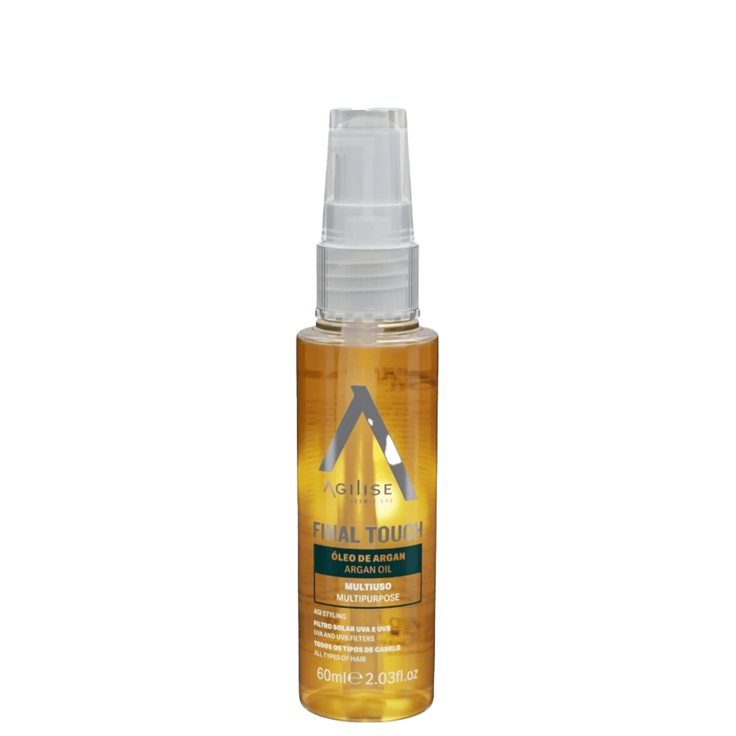 Óleo Capilar Agilise Cosméticos Final Touch Argan 60ml