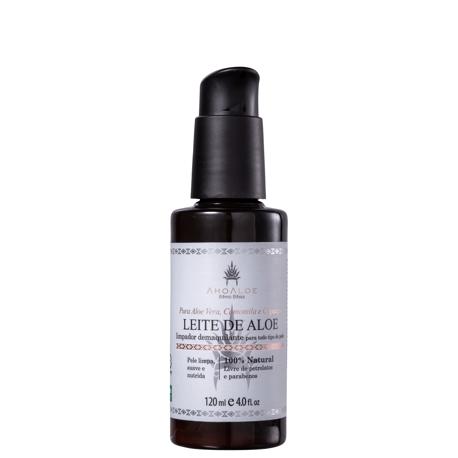 Loção Demaquilante Ahoaloe Leite de Aloe 120ml