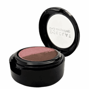 Sombra Compacta Alergoshop Eclat Duo 02 Rosa e Vinho