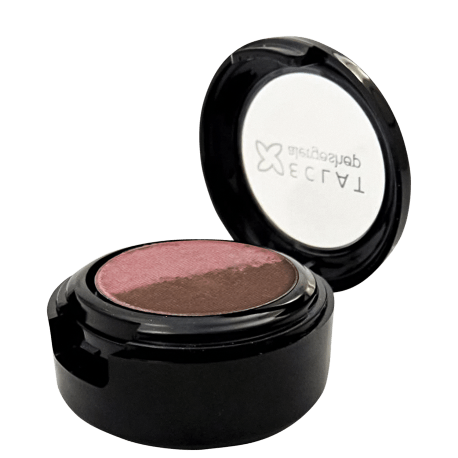 Sombra Compacta Alergoshop Eclat Duo 02 Rosa e Vinho