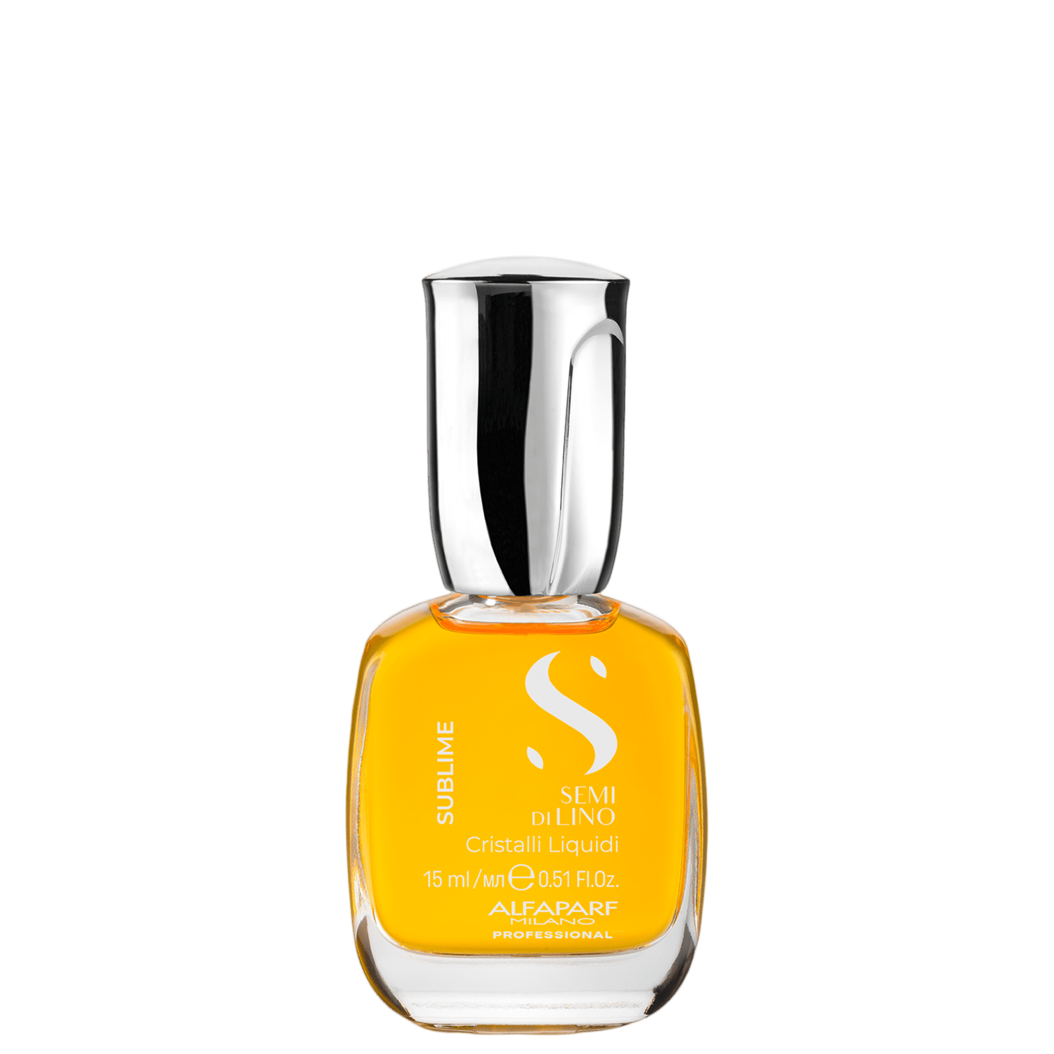Óleo Capilar Alfaparf Semi Di Lino Sublime Cristalli Liquidi 15ml