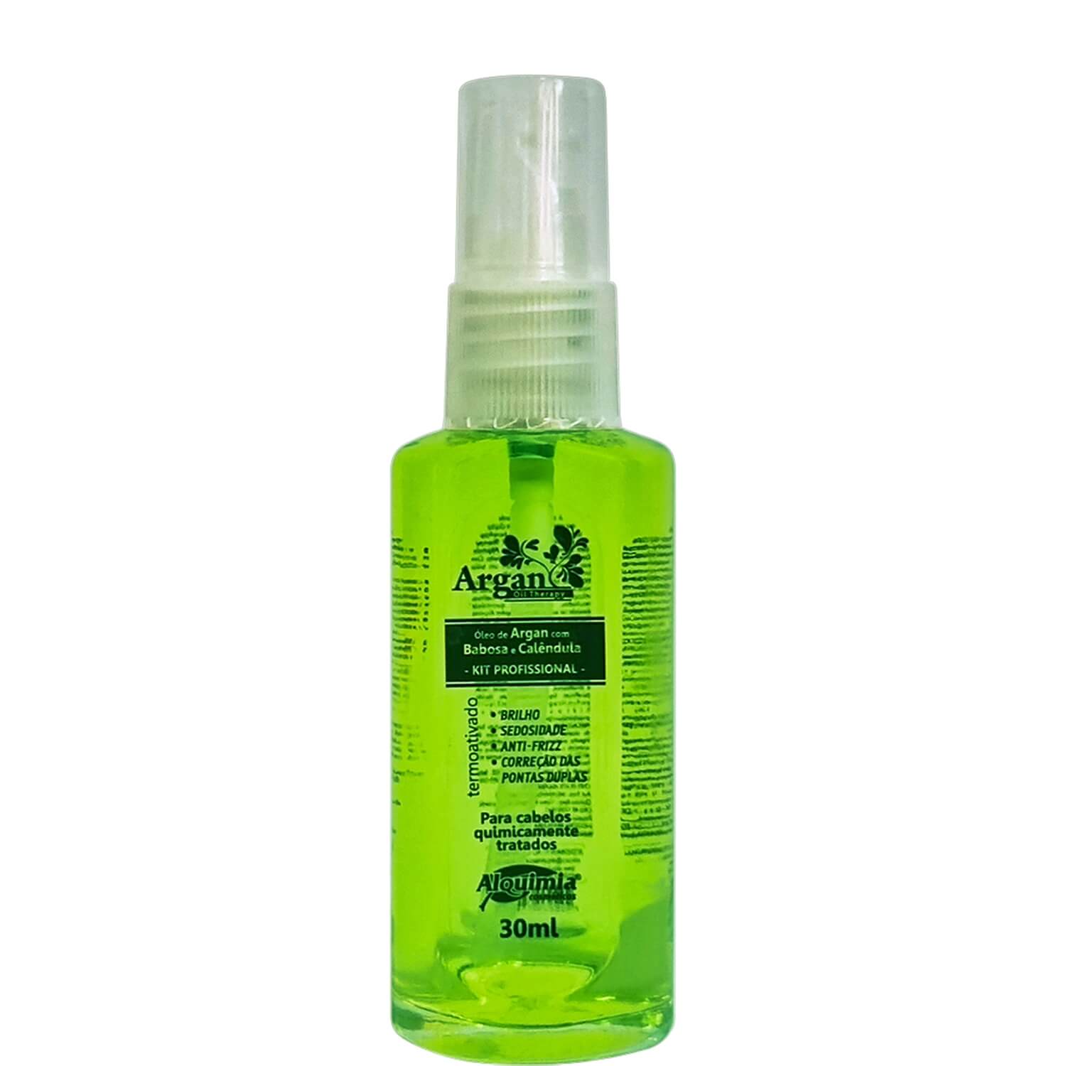 Óleo de Argan Alquimia com Babosa e Calêndula Termoativado 30ml