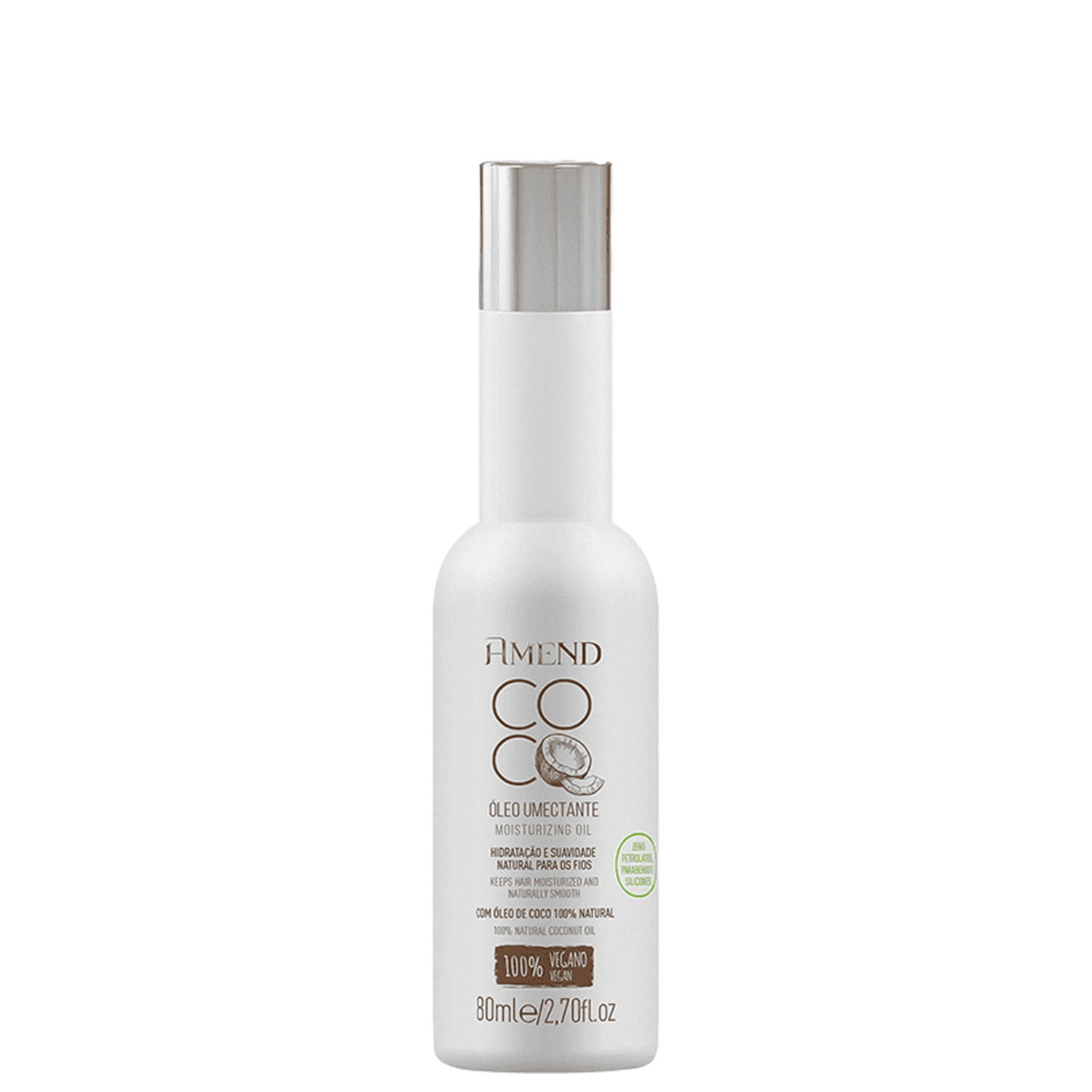 Óleo Capilar Amend Coco Umectante 80ml