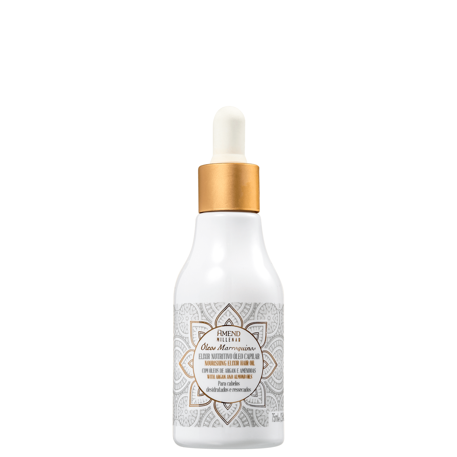 Óleo Capilar Amend Millenar Óleos Marroquinos Elixir Nutritivo 75ml
