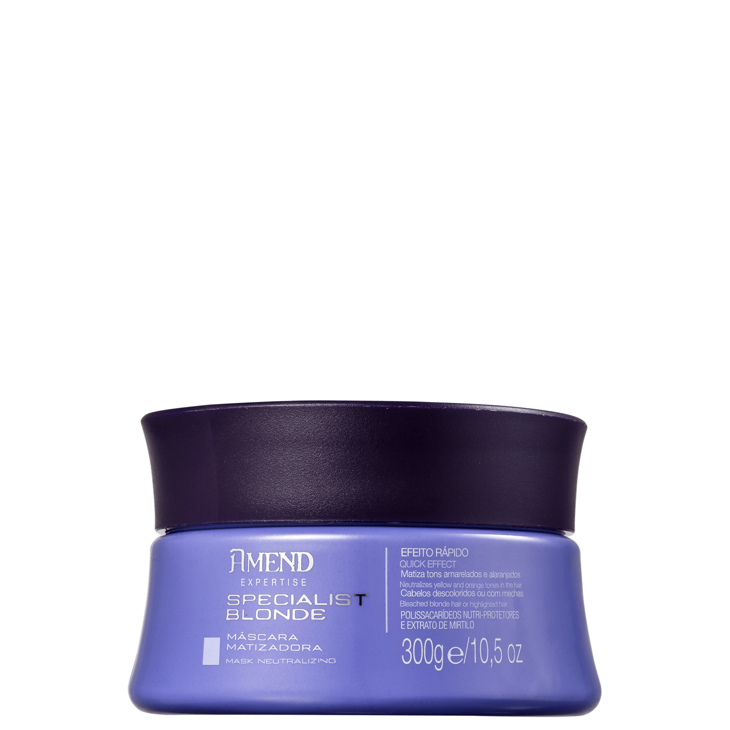 Máscara Matizadora Amend Specialist Blonde 300g