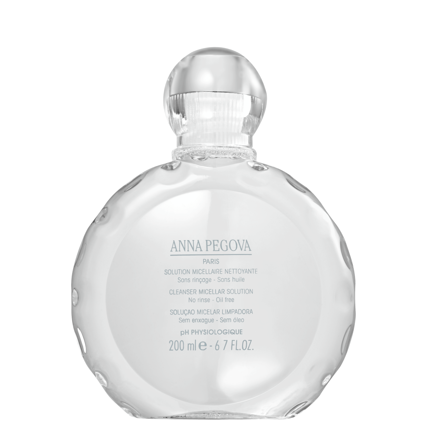 Água Demaquilante Anna Pegova Solution Micellaire Nettoyante 200ml