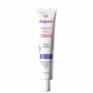 Maquiagem Líquida Asepxia Autoajustável FPS 15 com Primer 30ml