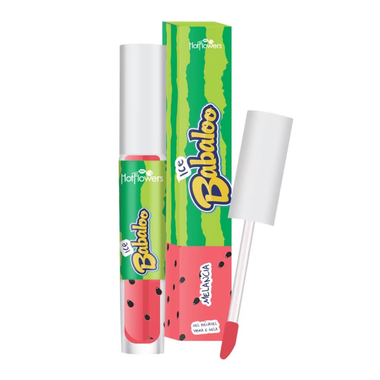 Gloss Labial Babaloo Ice Melancia 15g