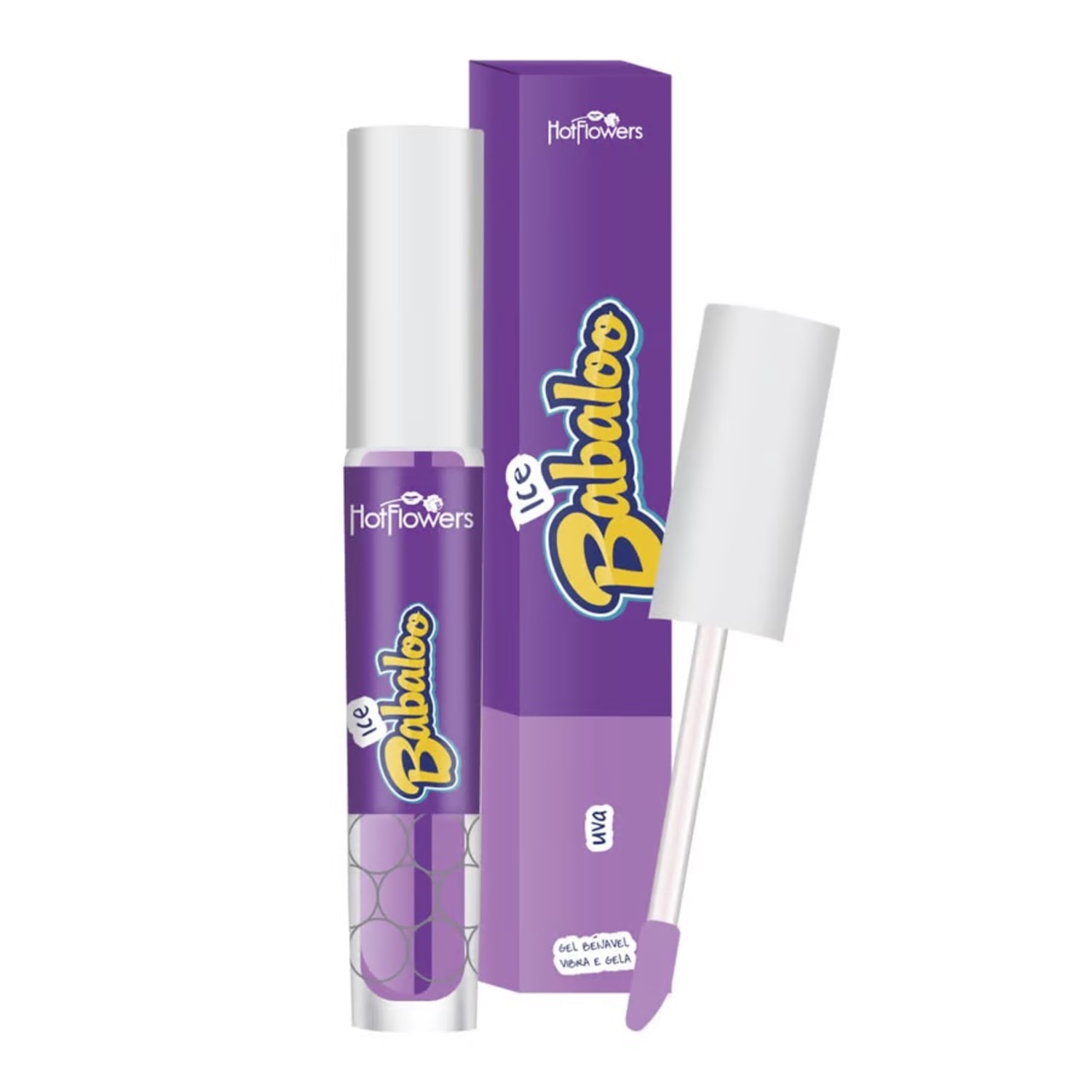 Gloss Labial Babaloo Ice Uva 15g