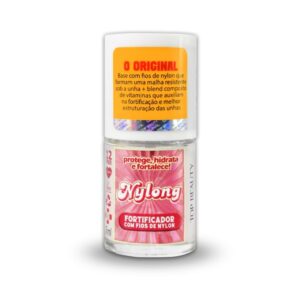Base de Unha Top Beauty S.O.S Unhas Nylong Fortificador para Unhas com Fios de Nylon 12 Free 7ml