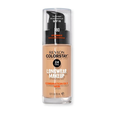 Base Líquida Revlon Colorstay Combination Oily Skin FPS 15 Sand Beige 180 30ml