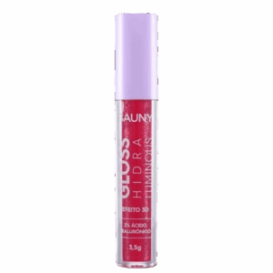 Gloss Labial Bauny Cosméticos Hidra Luminous 3D Blossom Glow 3,5g
