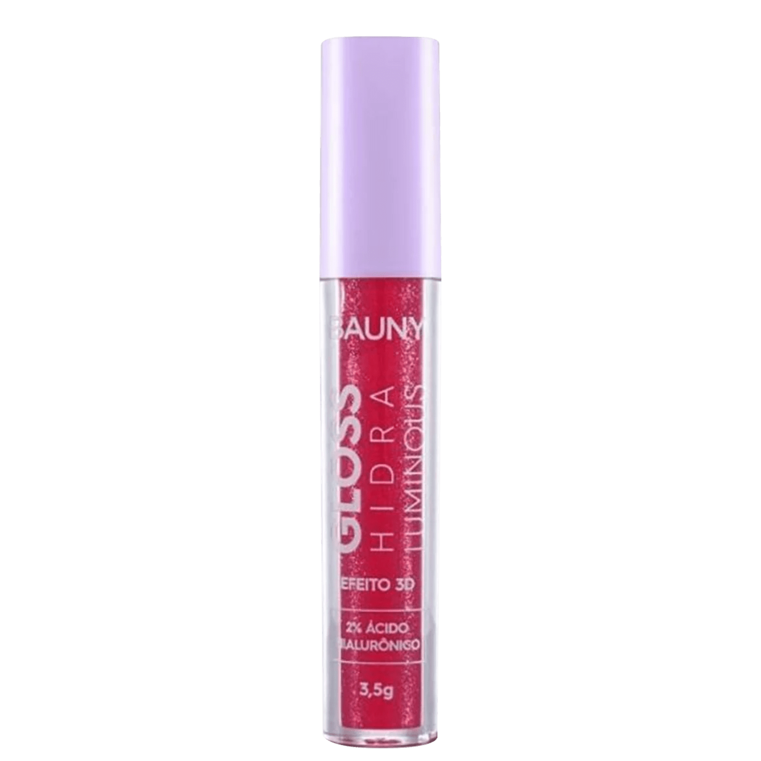 Gloss Labial Bauny Cosméticos Hidra Luminous 3D Blossom Glow 3,5g