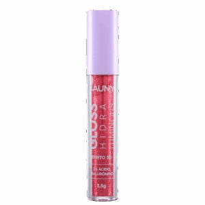 Gloss Labial Bauny Cosméticos Hidra Luminous 3D Chic Glow 3,5g
