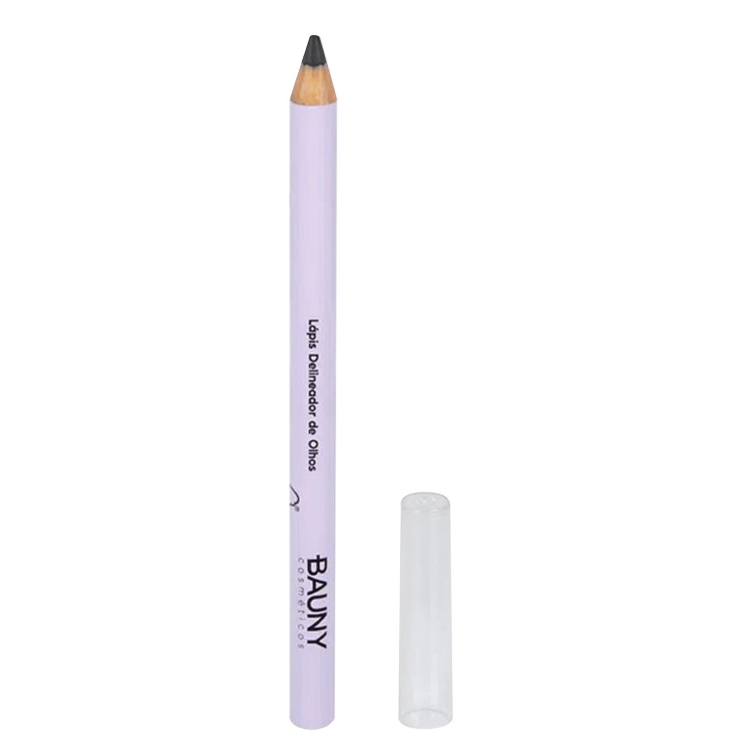 Lápis de Olho Delineador Bauny Cosméticos Preto 1,1g