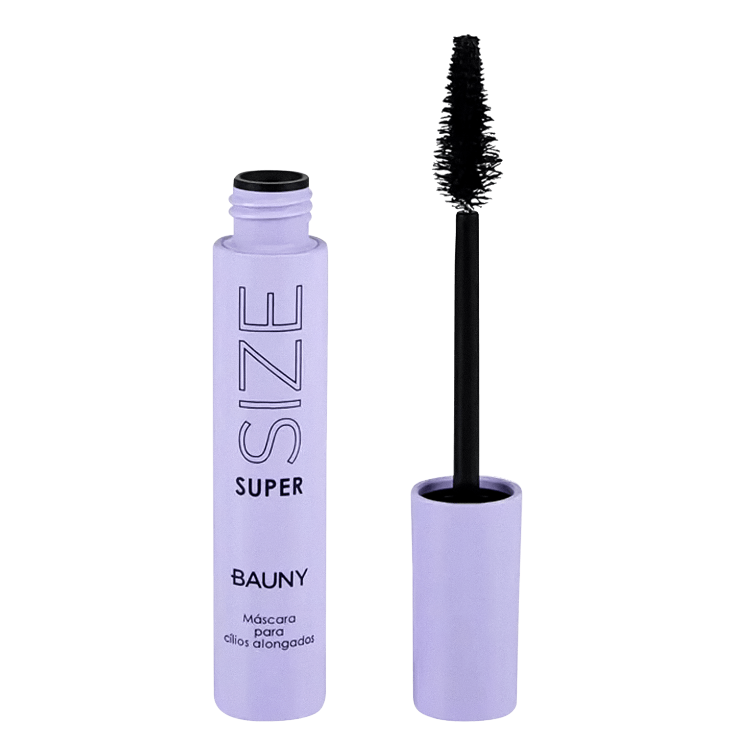Máscara de Cílios Bauny Cosméticos Super Size Preto 8ml