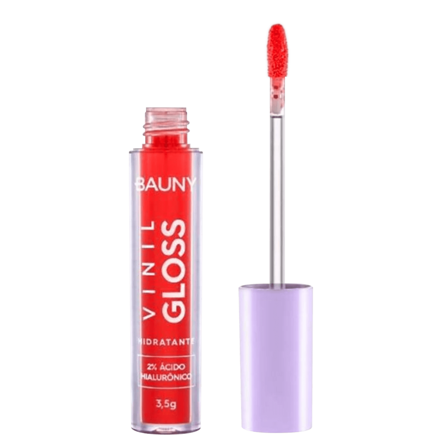 Gloss Labial Bauny Cosméticos Vinil Gloss Coral Be Funny 3,5g