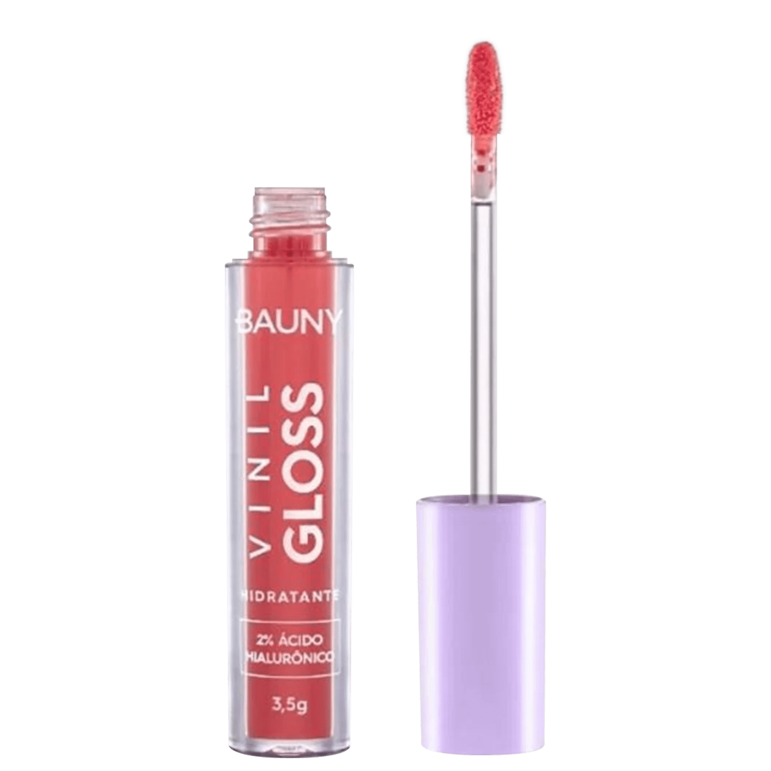 Gloss Labial Bauny Cosméticos Vinil Gloss Nude Caramelo Be Free 3,5g