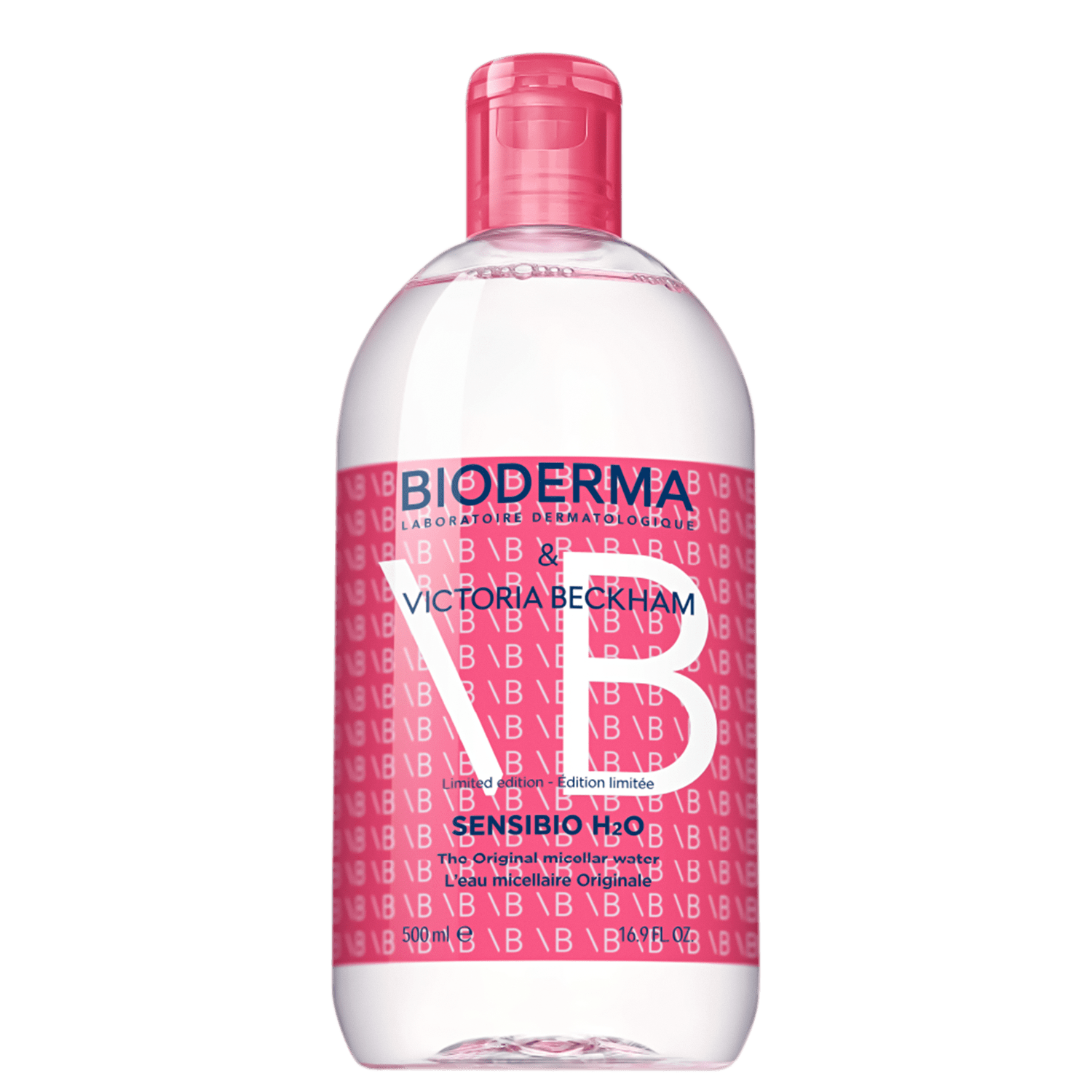 Solução Micelar Bioderma Sensibio H2O Edição Especial Victoria Beckham 500ml