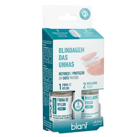 Kit Blindagem para Unhas Blant com 2 Bases