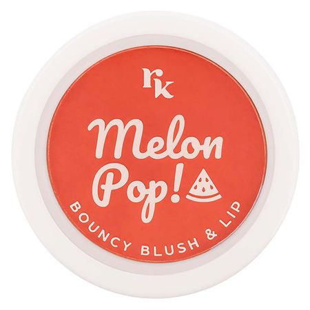 Blush Aveludado RK by Kiss Melon Pop Bouncy Blush e Lip