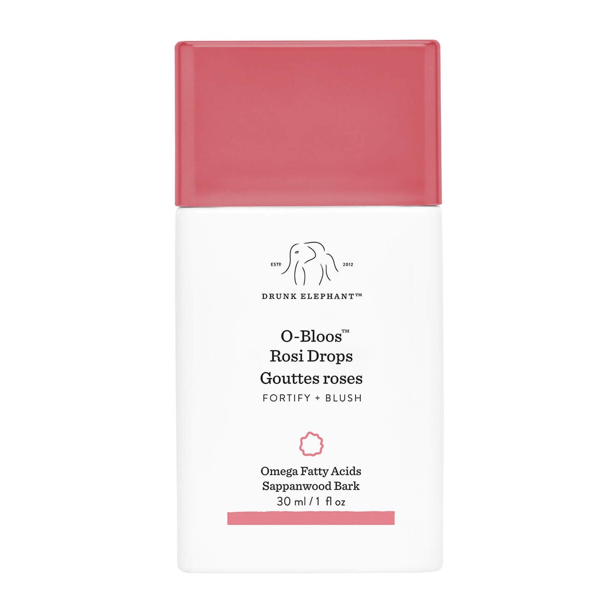 Blush Sérum Drunk Elephant O-Bloos Rosi Drops