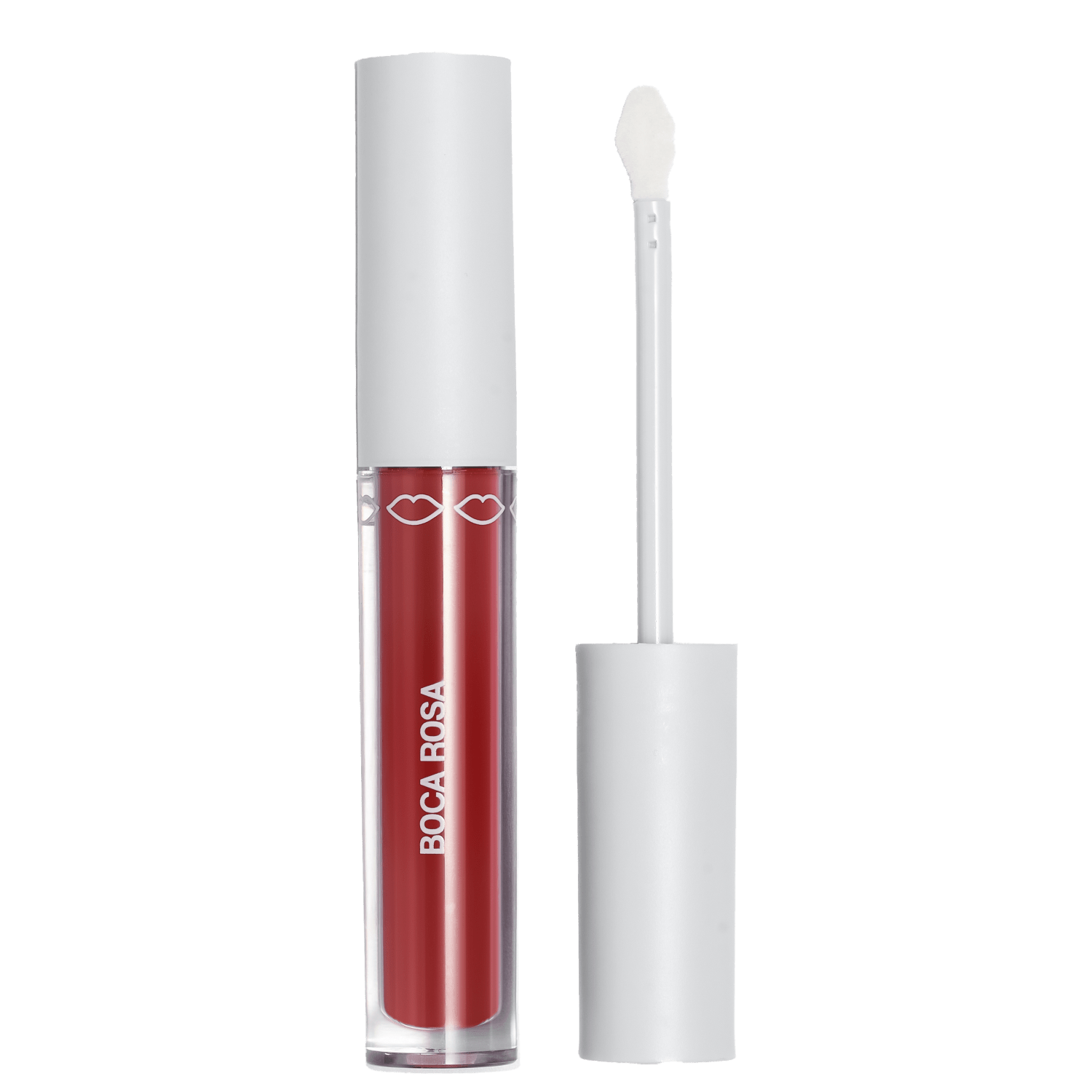 Gloss Labial Boca Rosa Hidra Lábios Vermelho Translúcido 3g