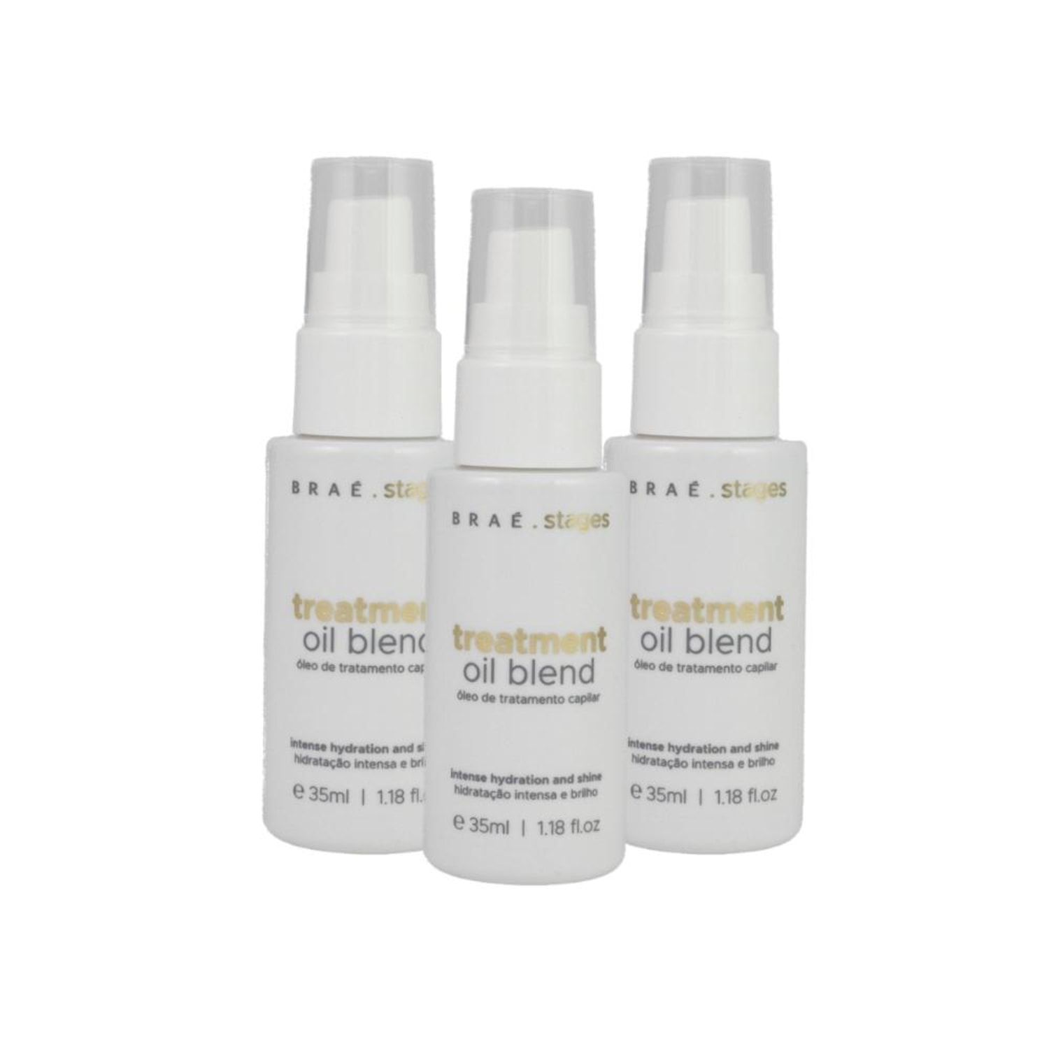Kit Braé Stages Treatment Oil Blend (3 unidades) 35ml