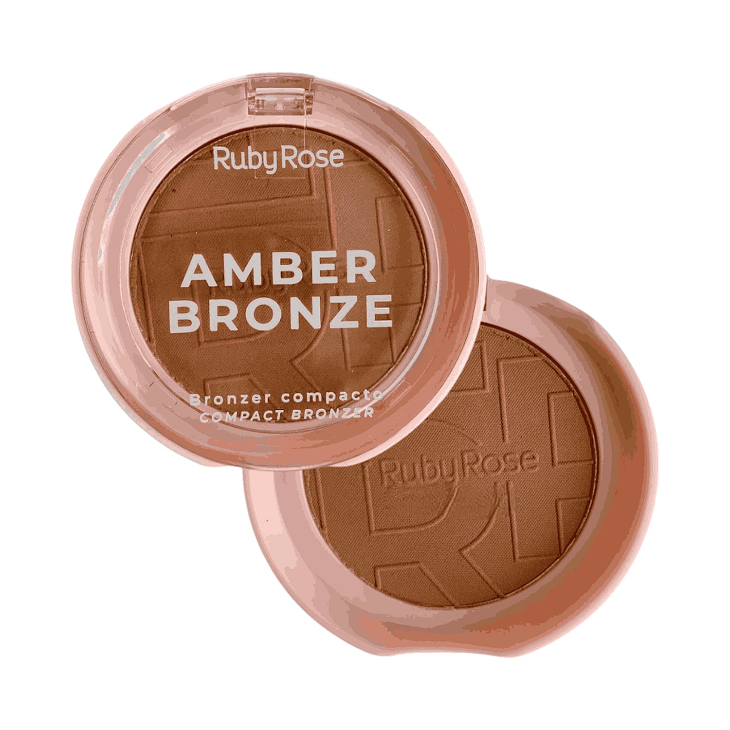 Bronzer Compacto Ruby Rose Amber Bronze Honey Glow Sem G.
