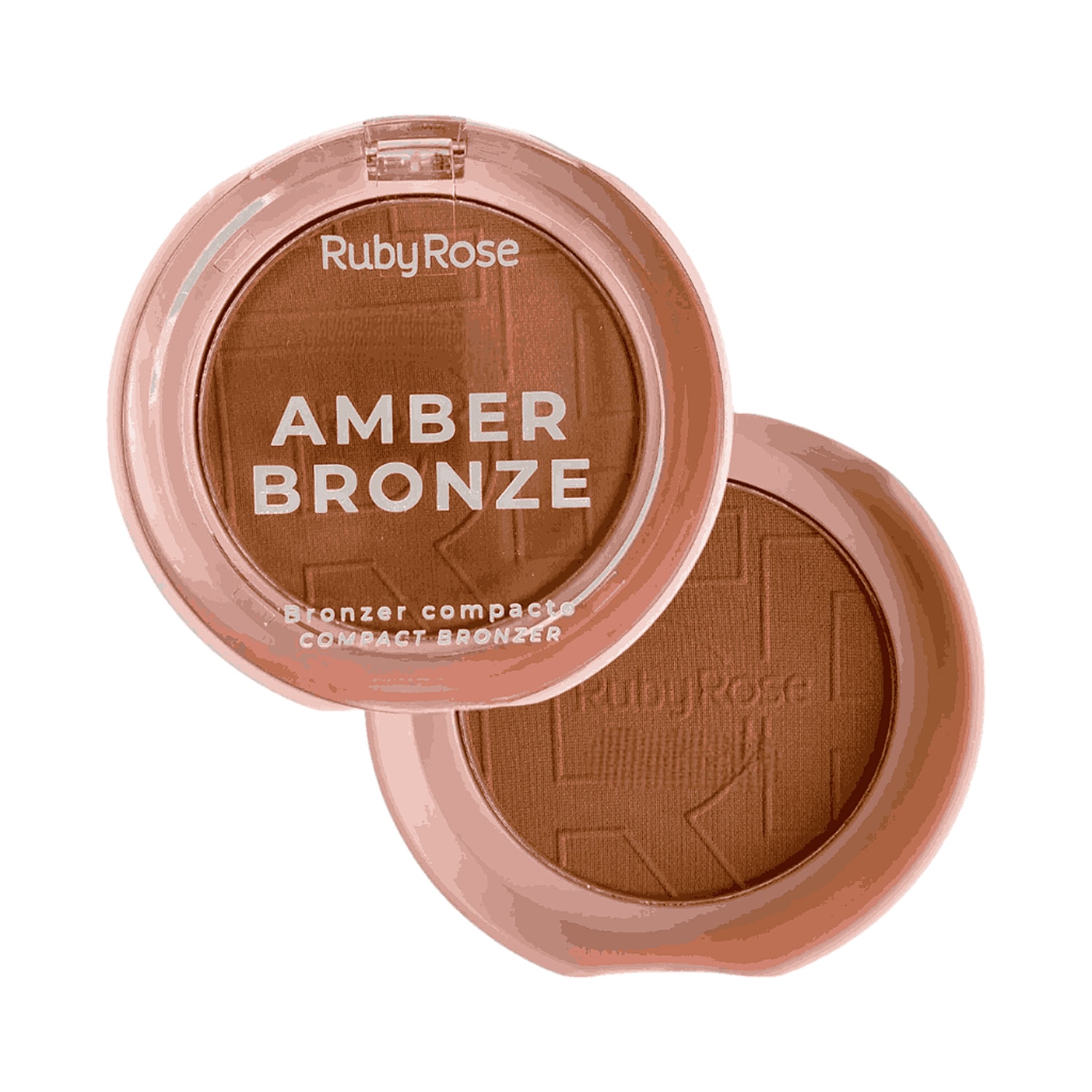 Bronzer Compacto Ruby Rose Amber Bronze Sunburst Sem G.