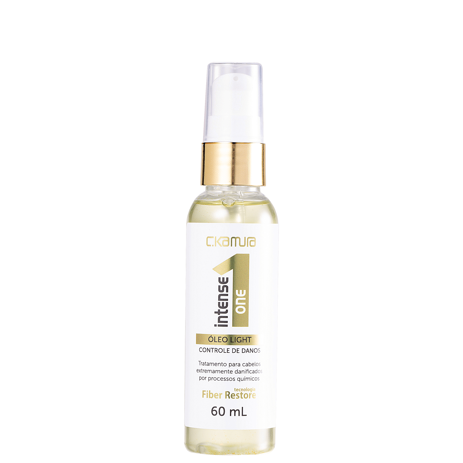 Óleo Capilar C.Kamura Intense One Óleo Light Controle De Danos 60ml