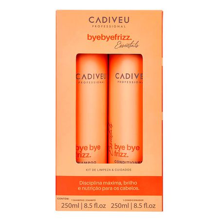 Kit Cadiveu Essentials Bye Bye Frizz Shampoo Condicionador