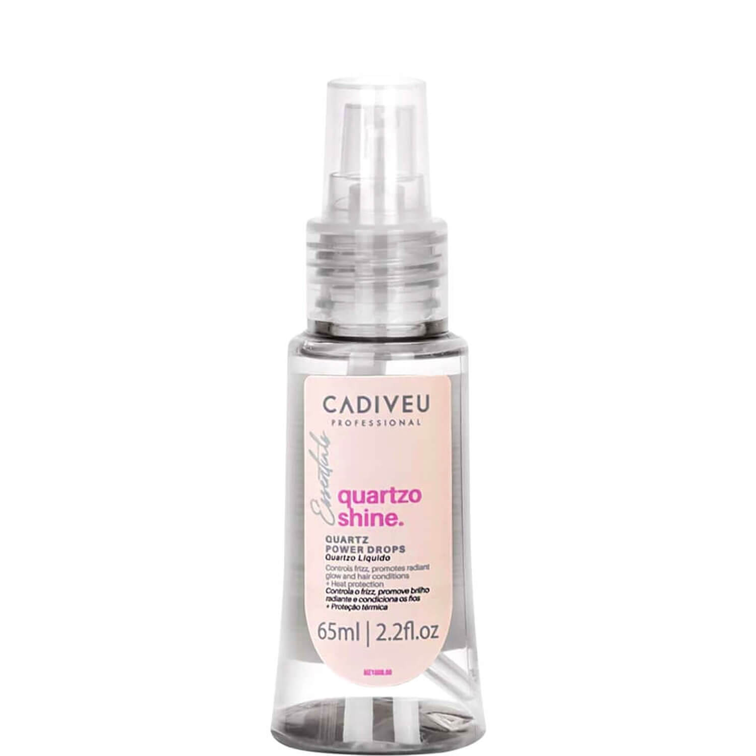 Sérum de Quartzo Líquido Cadiveu Quartzo Shine Brilho Radiante 65ml