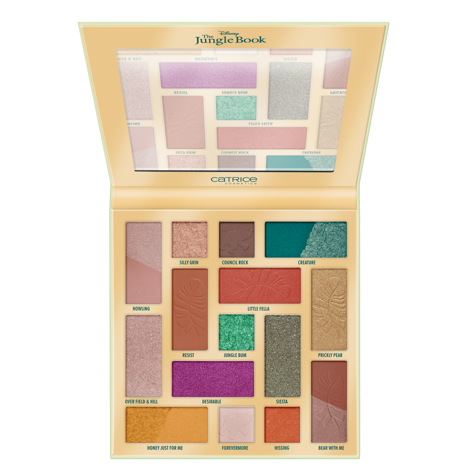 Paleta de Sombras Catrice Disney Mogli O Menino Lobo 020 Stay In The Jungle 28g