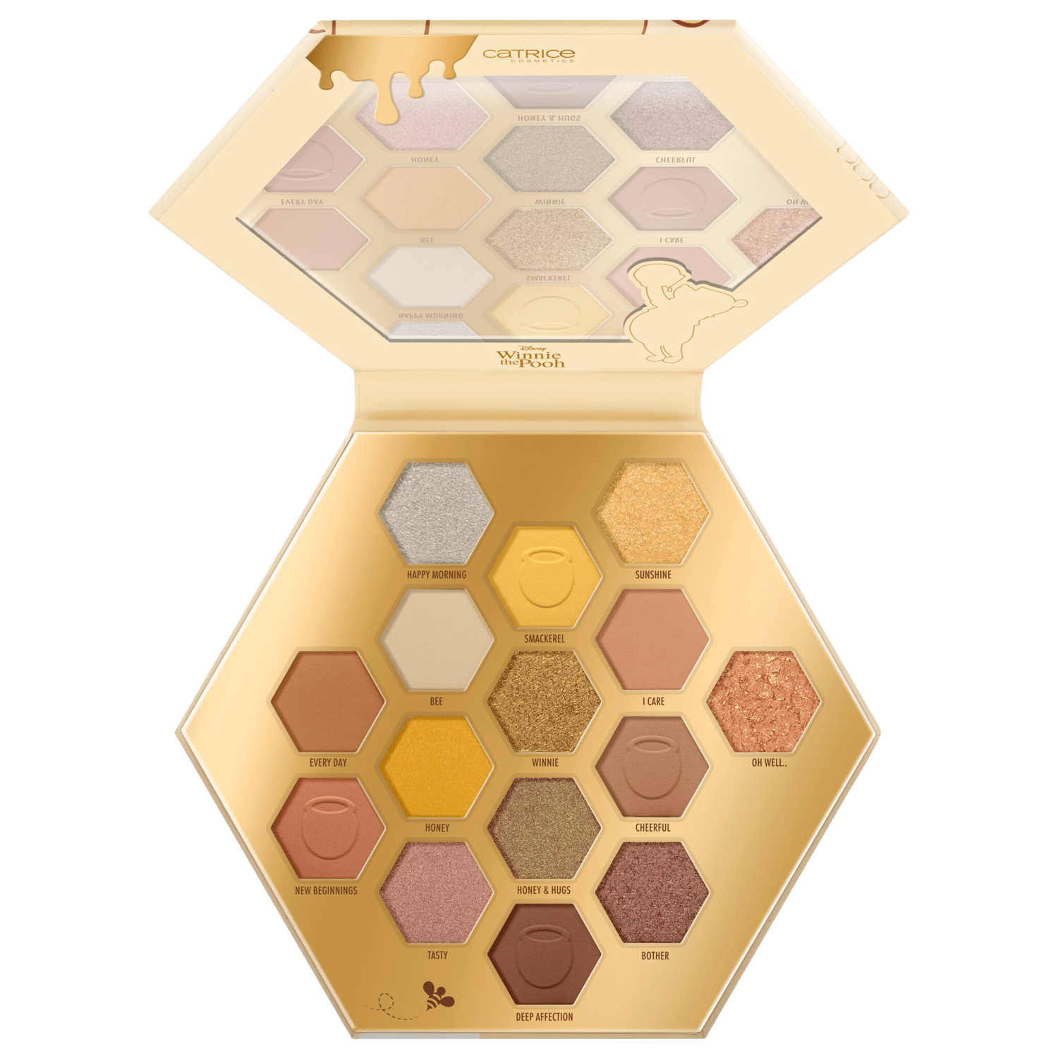 Paleta de Sombras Catrice Disney Ursinho Pooh 010 Sweet As Can Bee 13,5g