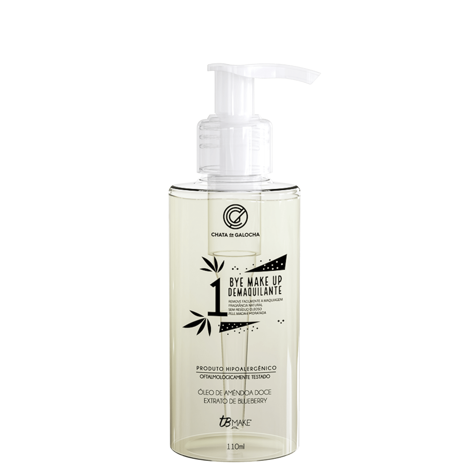 Demaquilante Facial Chata de Galocha by TB Make Bye Makeup 120ml