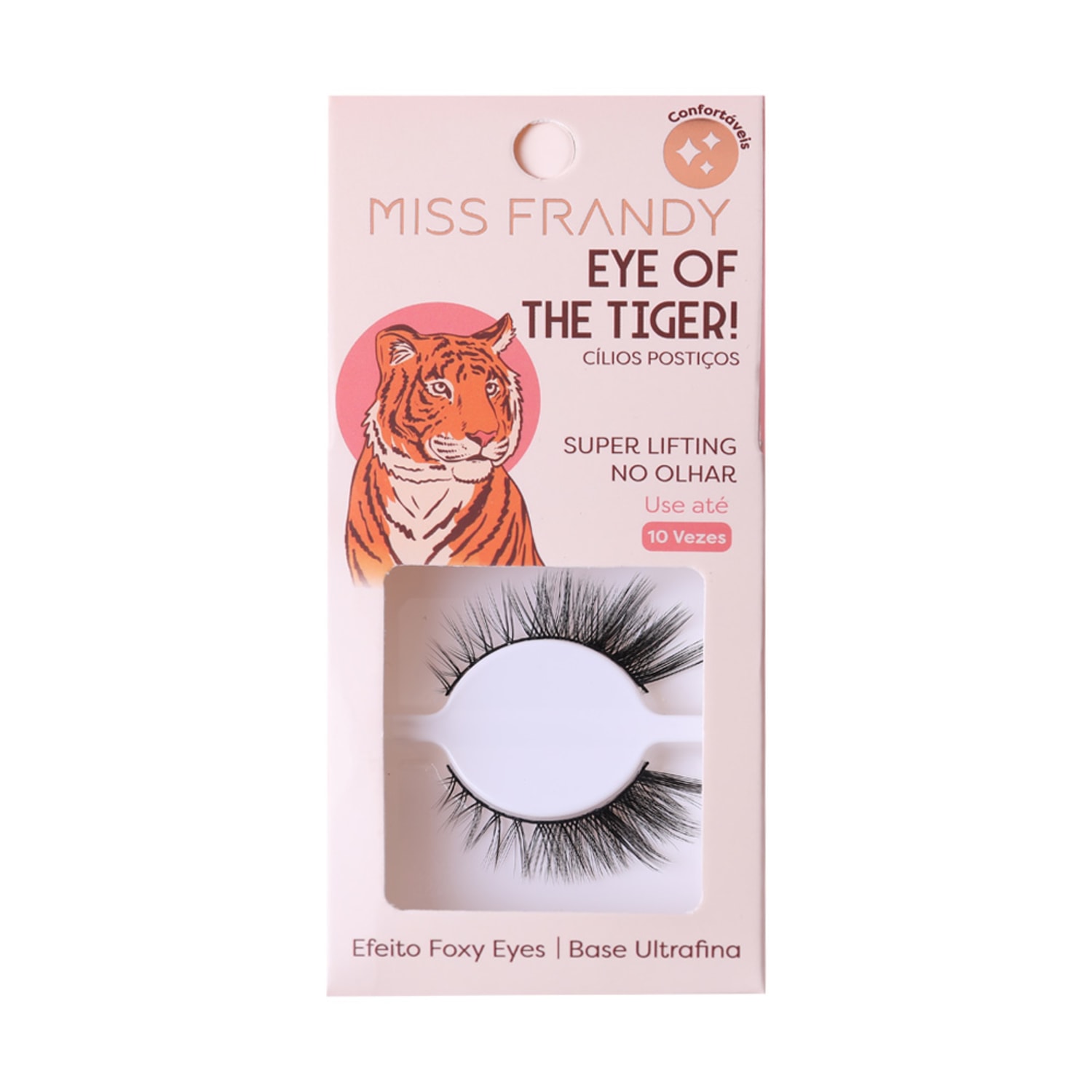 Cílios Postiços Eye Of The Tiger Efeito Foxy Eyes CAT12