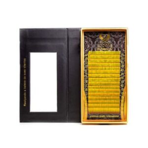 Cílios Mink Lash Amarelo 0.7 C Mix 8-11