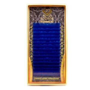 Cílios Mink Lash Azul 0.7 D Mix 8-11