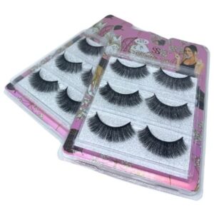 Cílios Postiços Sabrina Sato 6D F012 com 03 Pares SP3046 Cílios Postiços Sabrina Sato 6D F012 com 03 Pares SP3046