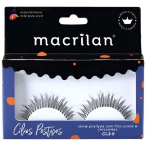 Cílios Postiços Macrilan com Fios Curtos CL39