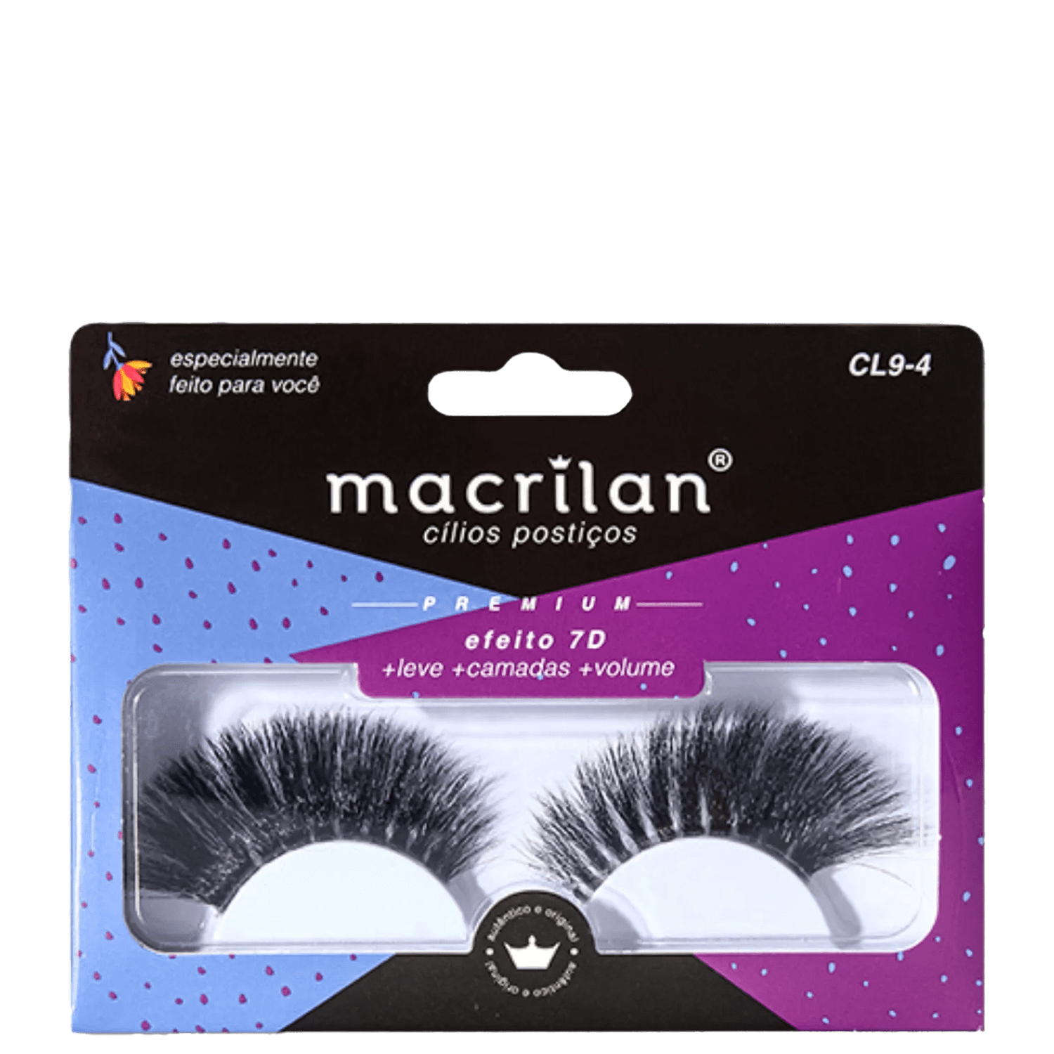 Cílios Postiços Macrilan CL9-4
