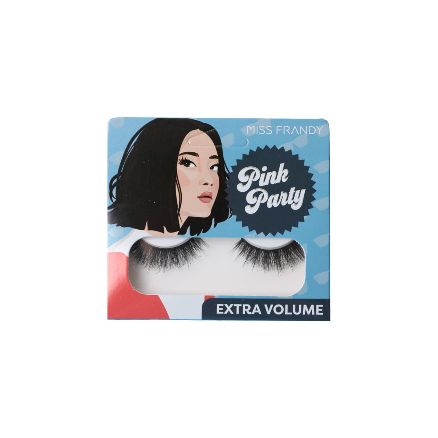 Cílios Postiços Extra Volume Linha Pink Party Modelo X044