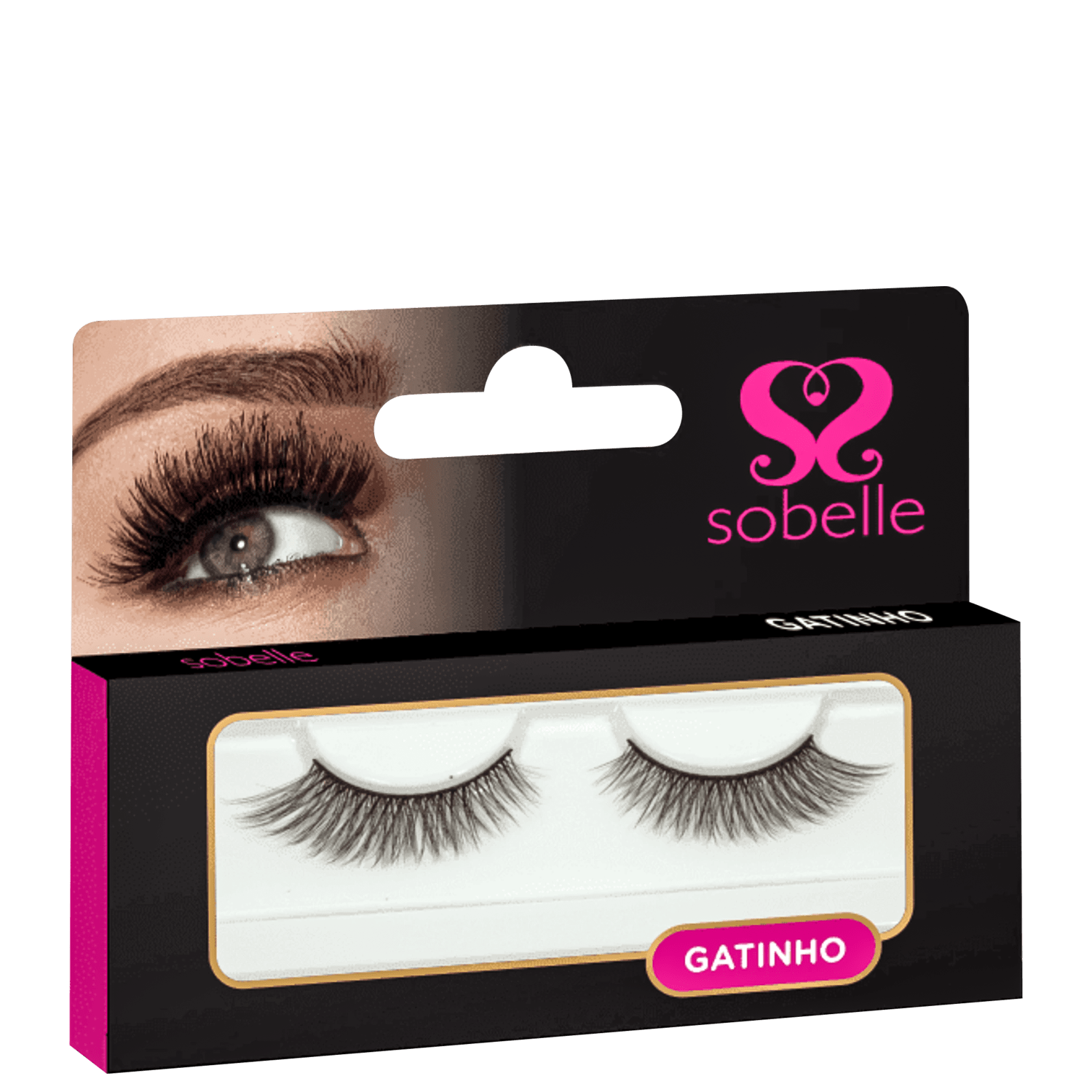 Cílios Postiços Sobelle Gatinho