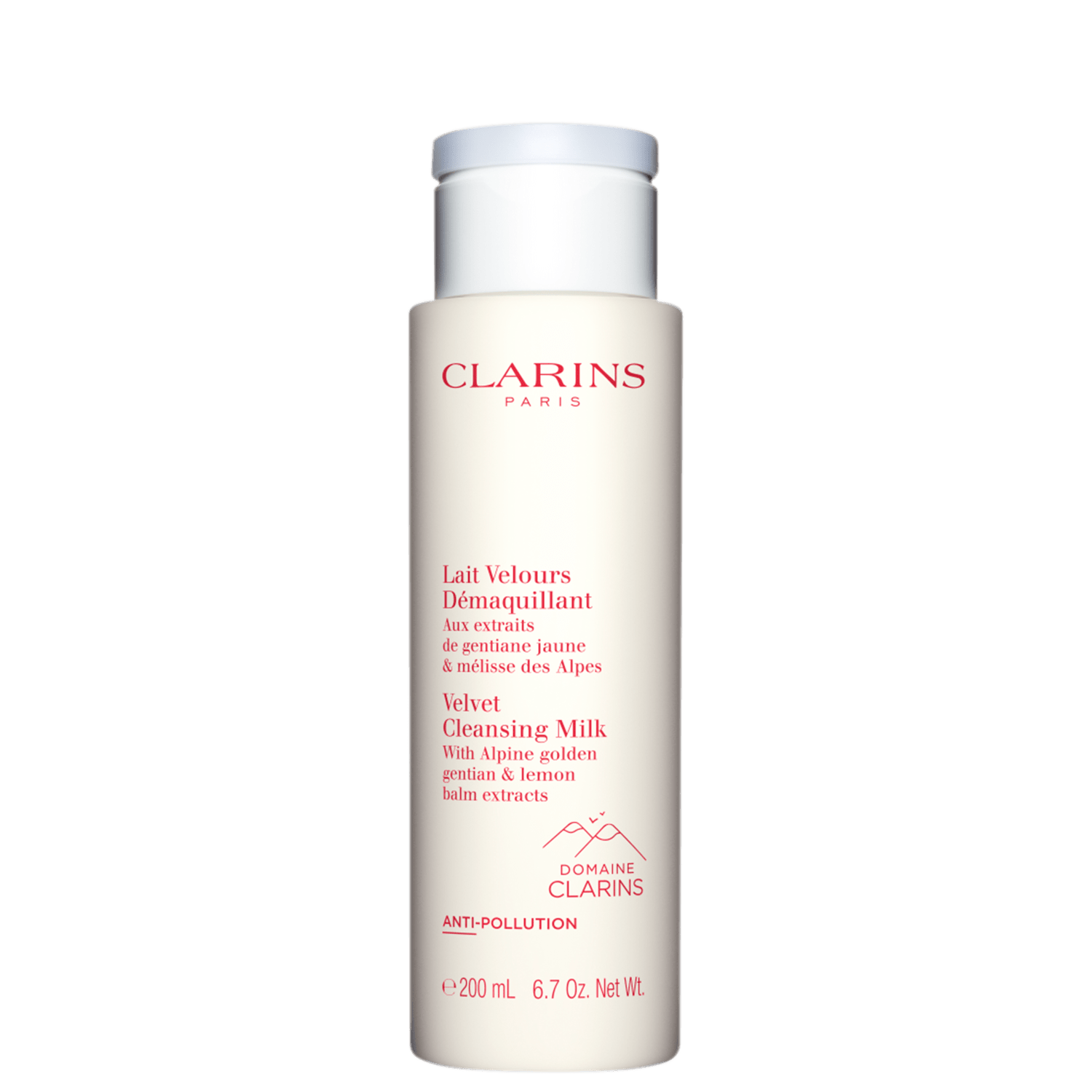 Leite Demaquilante Clarins Velvet Cleansing Milk 200ml