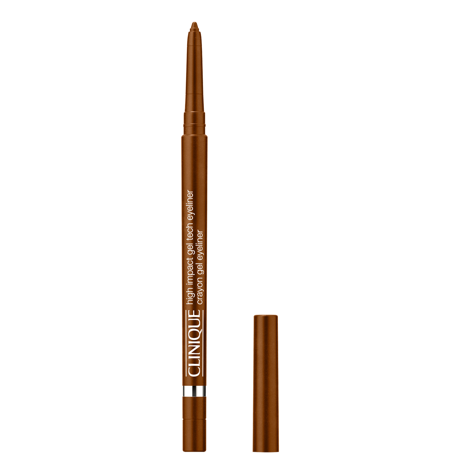 Lápis de Olho em Gel Clinique High Impact Gel Tech Eyeliner Bronze 35g