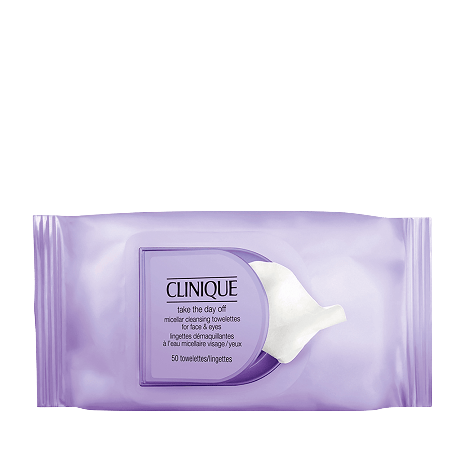 Lenço Demaquilante Clinique Take The Day Off 50 Unidades